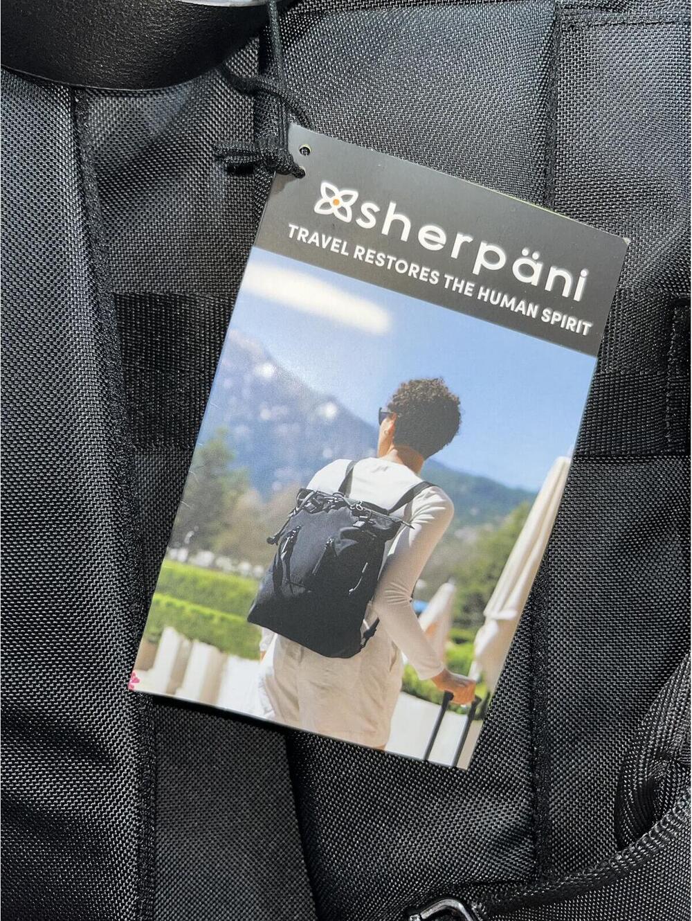 Sherpani Soleil Anti-Theft Multi-Wear Travel Bag / Backpack Straw NWT - Picture 3 of 6